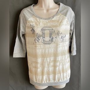 (10) NWT women's graphic top/t-shirt Free People (S) MSRP $68